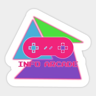 Info Arcade OG Logo Sticker